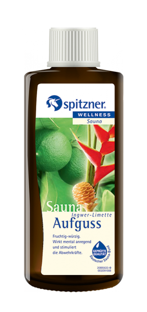 Spitzner® Saunaaufguss Ingwer-Limette 190 ml