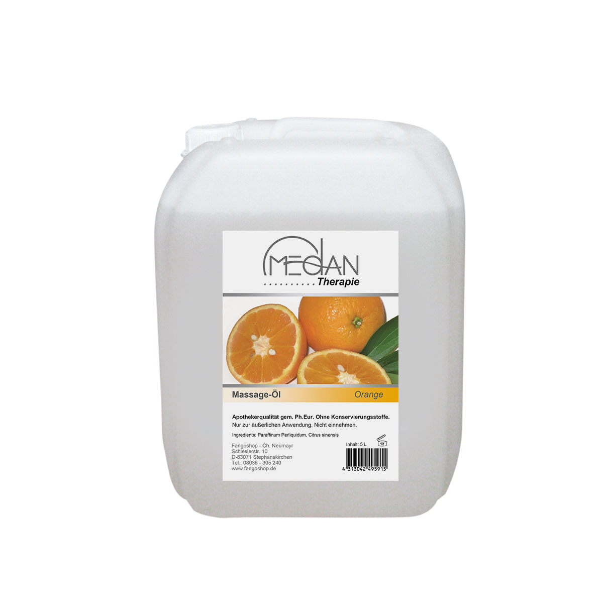 Medan® Massageöl Orange 5 Liter