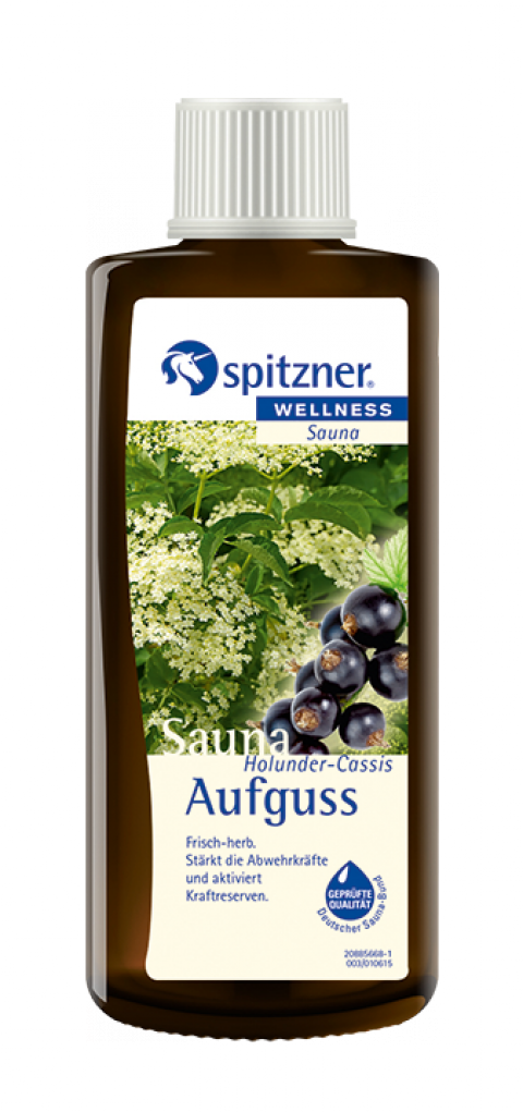 Spitzner® Saunaaufguss Holunder-Cassis 190 ml