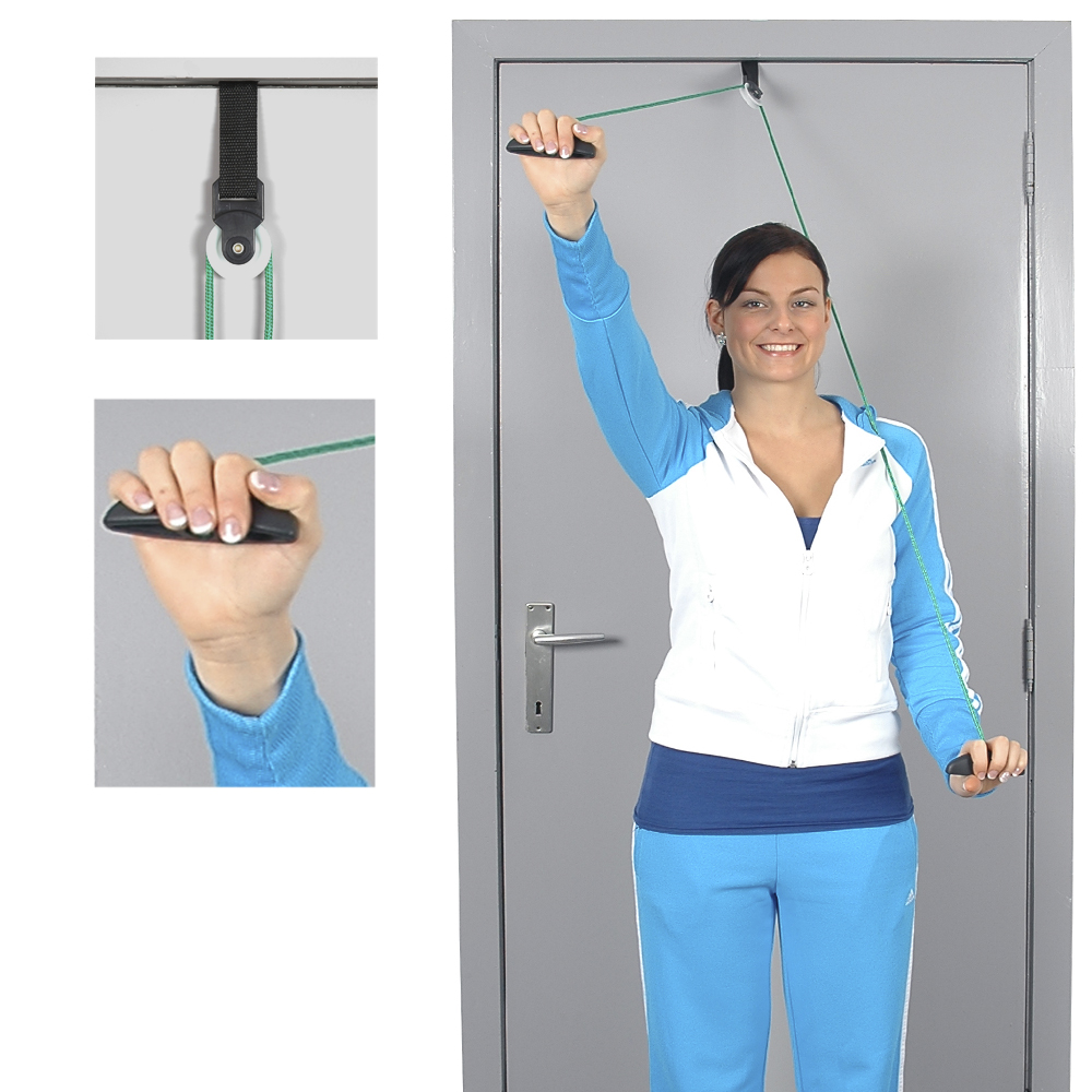 Schultertrainer-Pulley mit Griffen